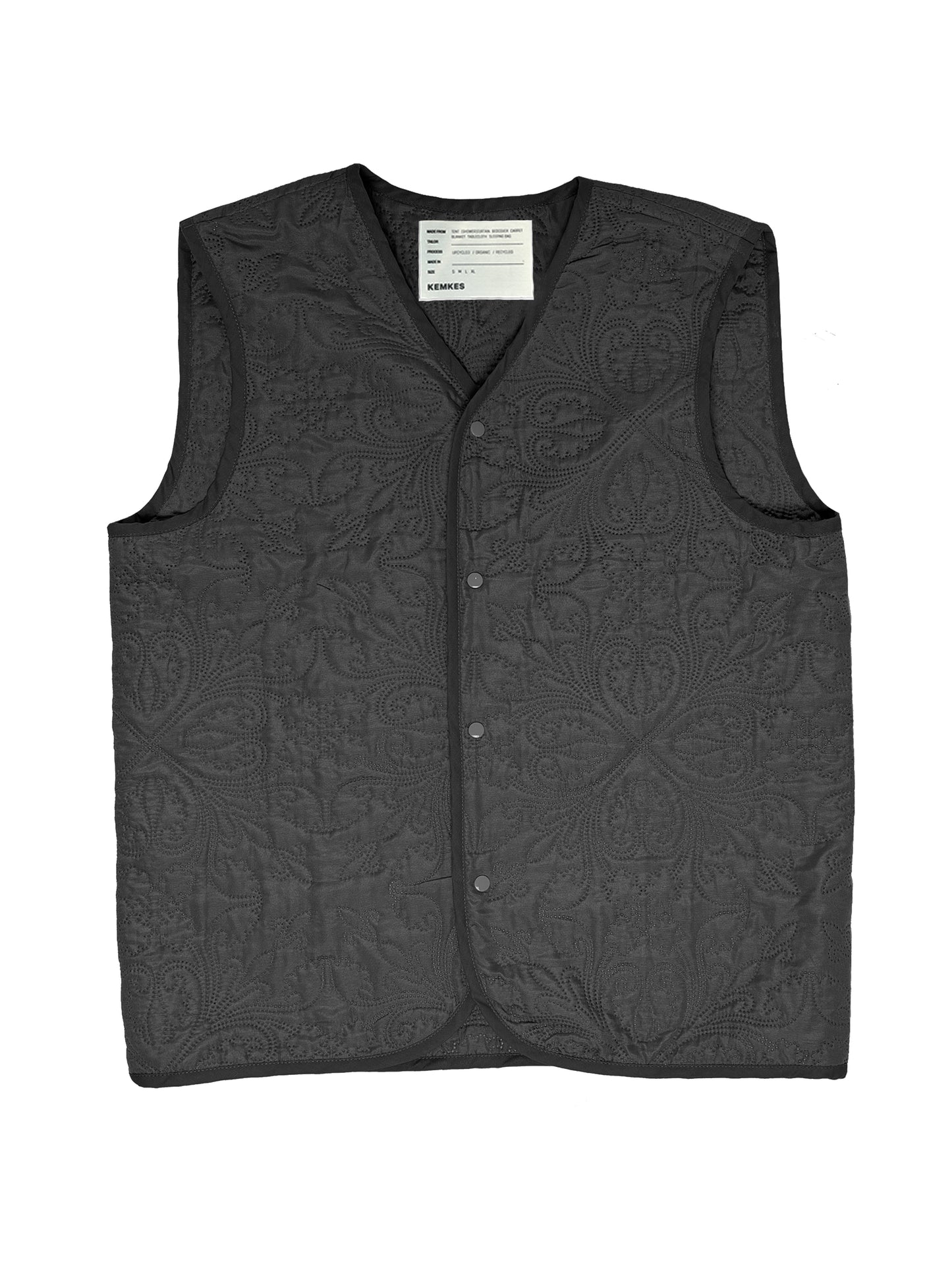 Bodywarmer quilt - black