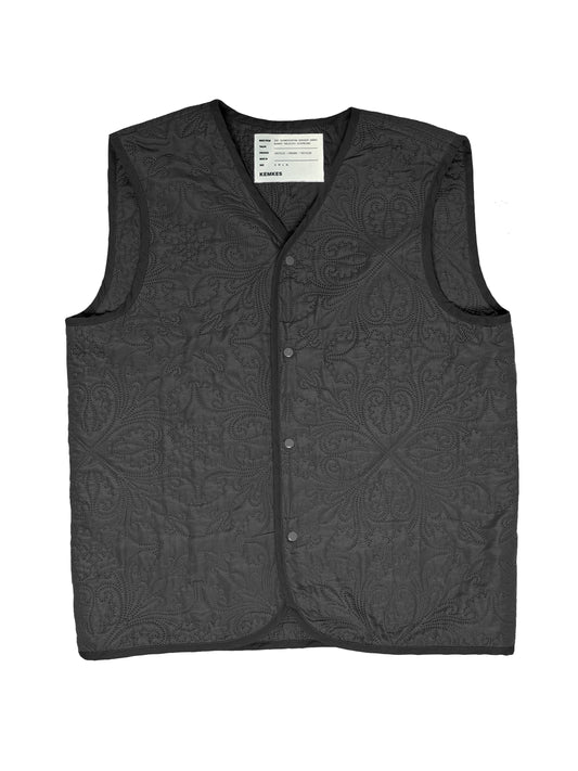 Bodywarmer quilt - black