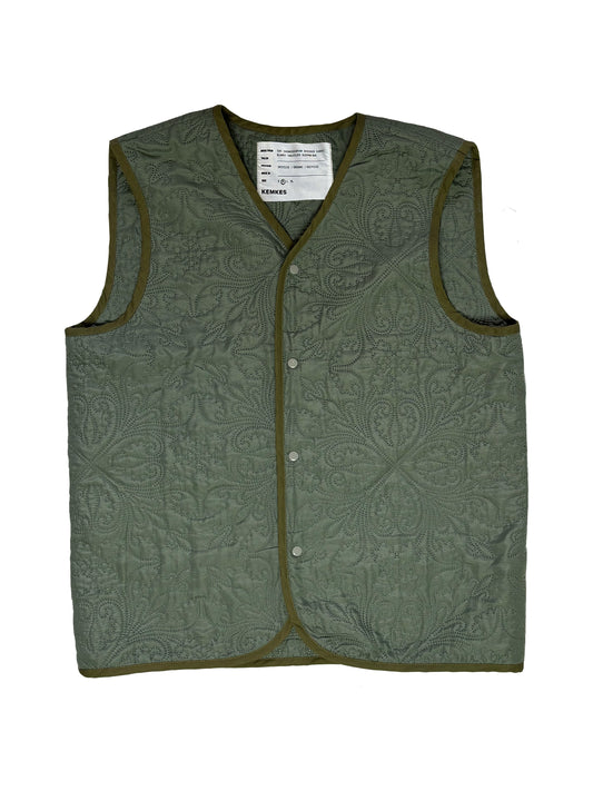 Bodywarmer quilt - green