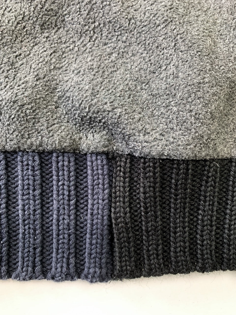 Sweater patchwork knit