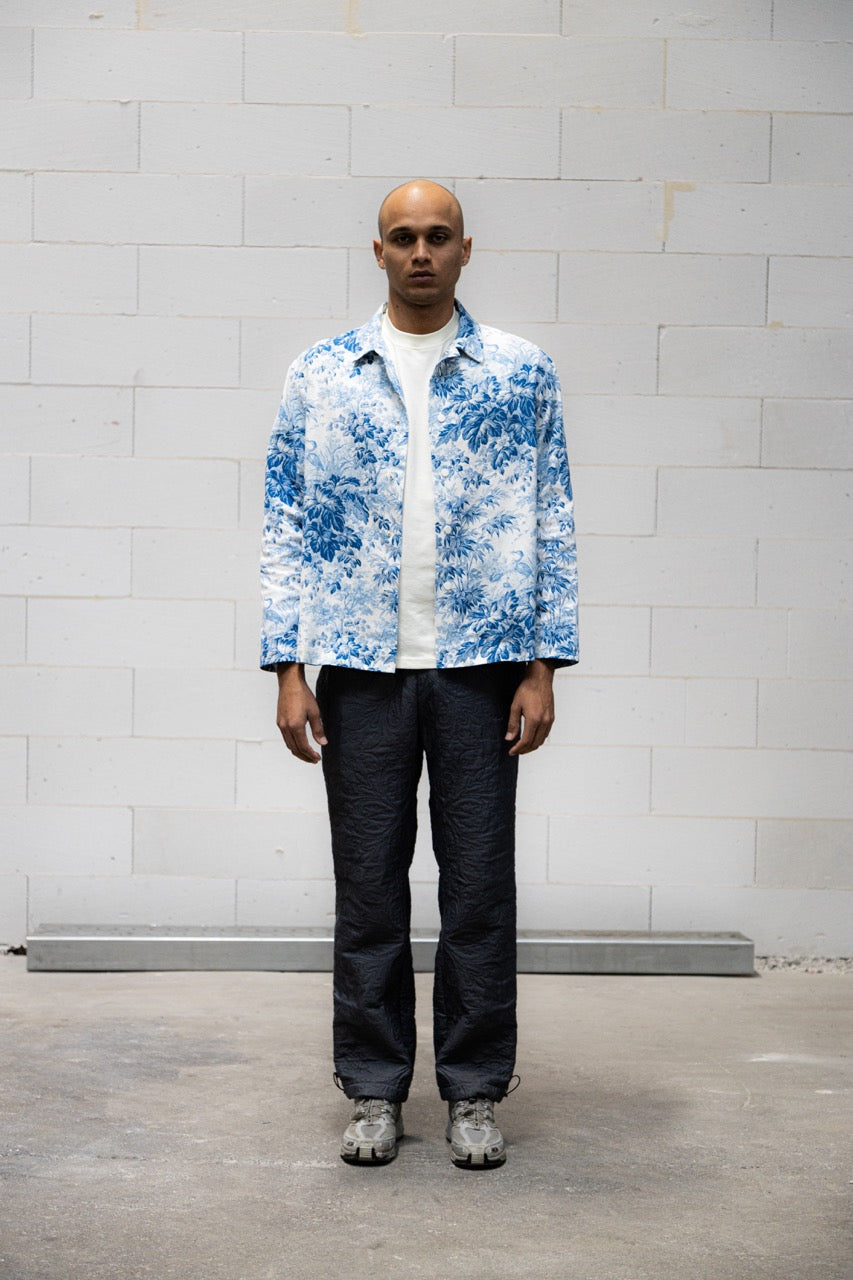 Shirt blue pattern