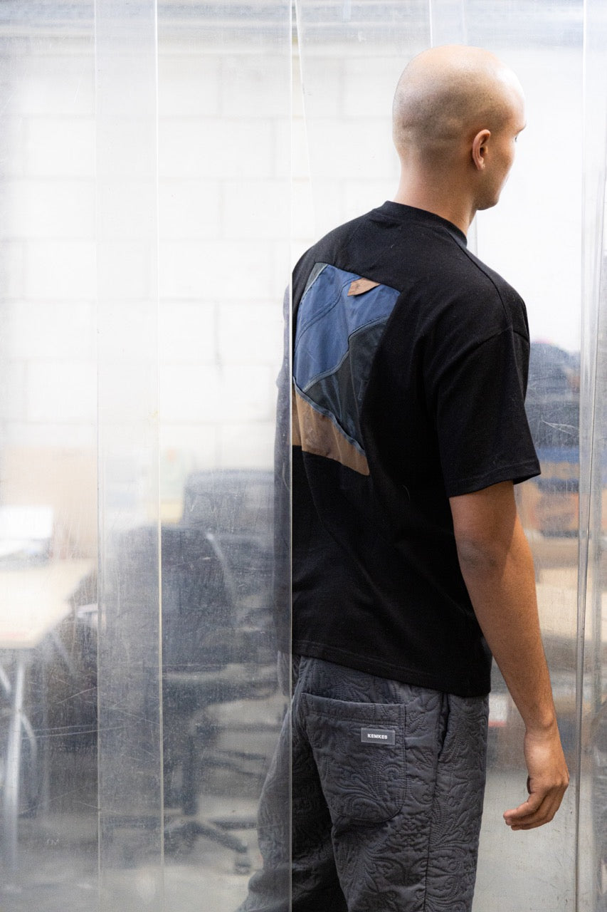 T-shirt patch tent