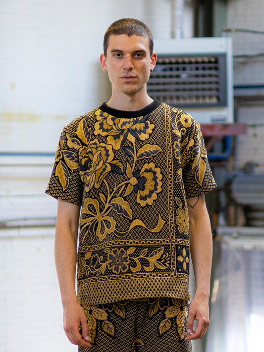 T-shirt upcycled plaid