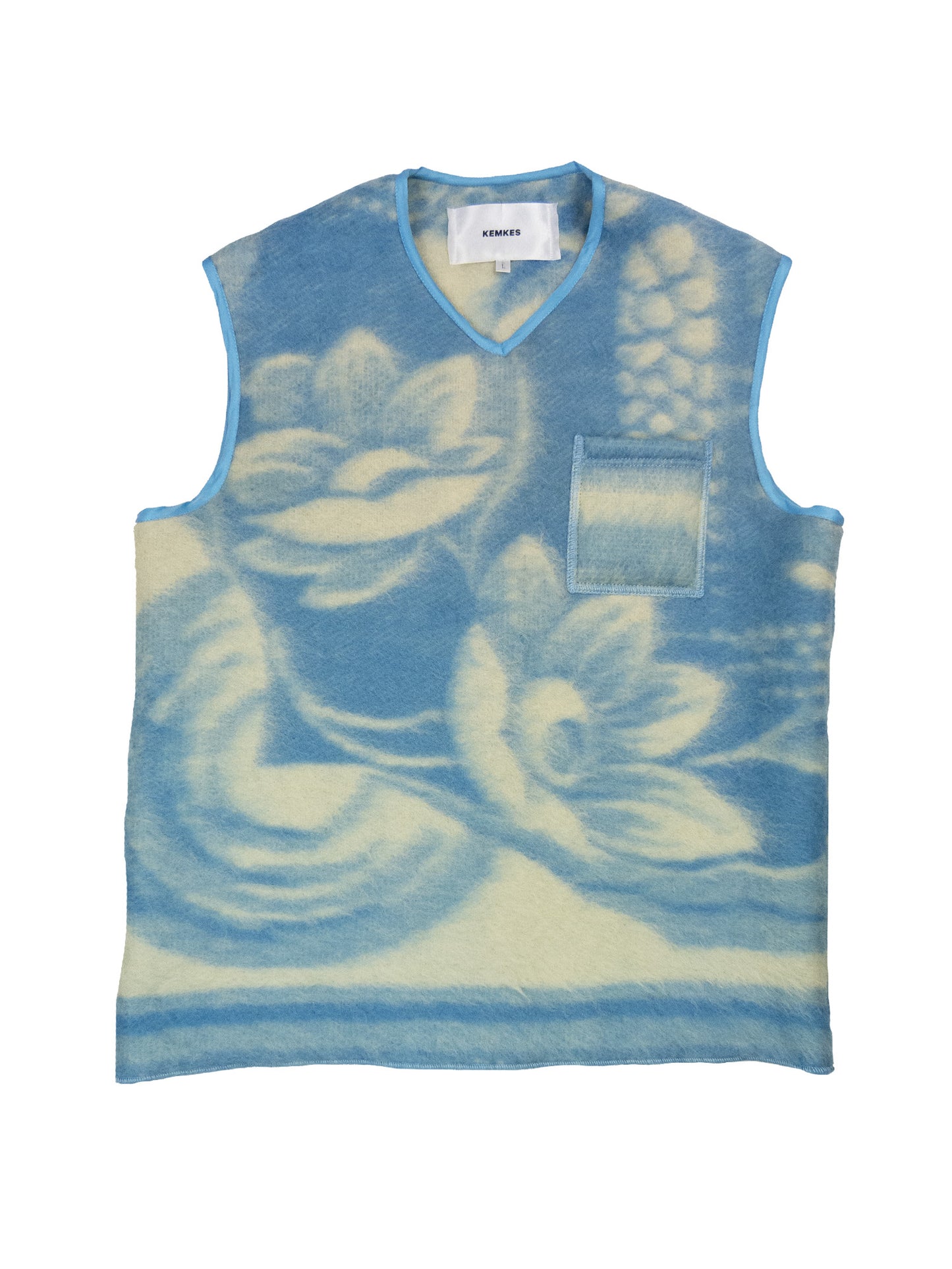 Spencer light blue wool L