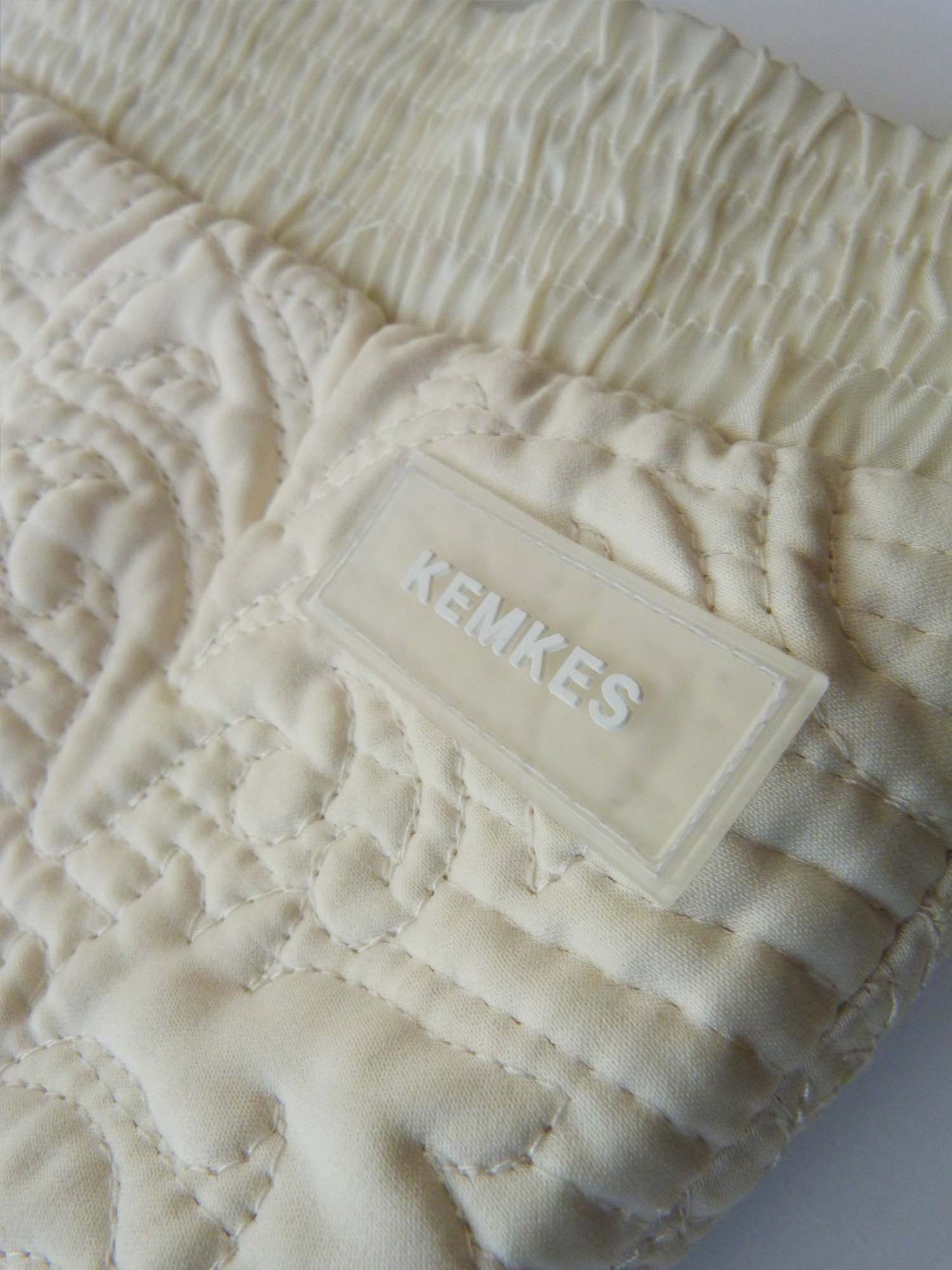 Tracksuit white quilt L