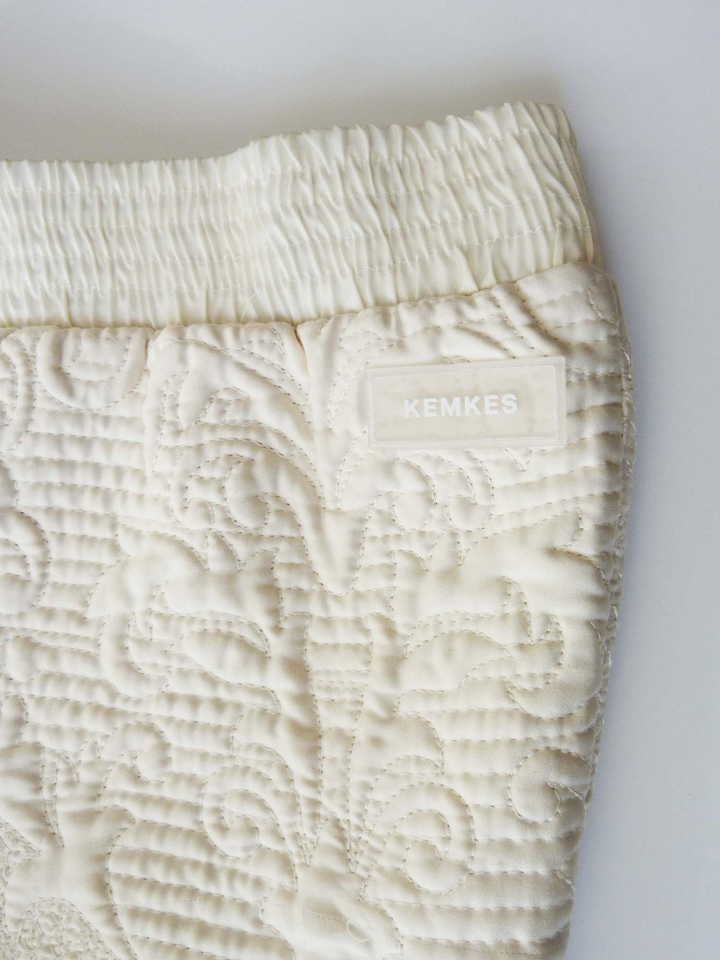 Tracksuit white quilt L