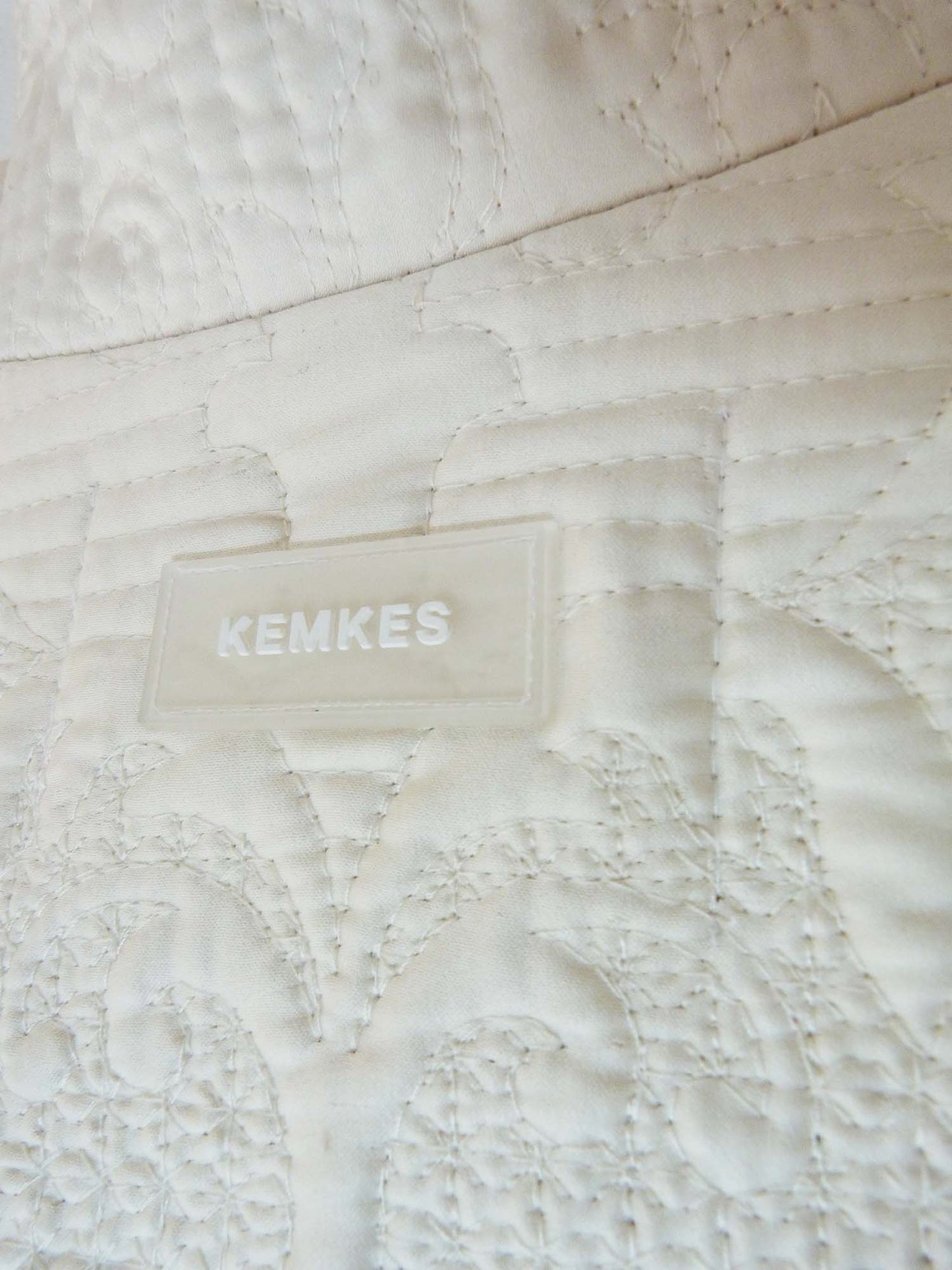 Tracksuit white quilt L