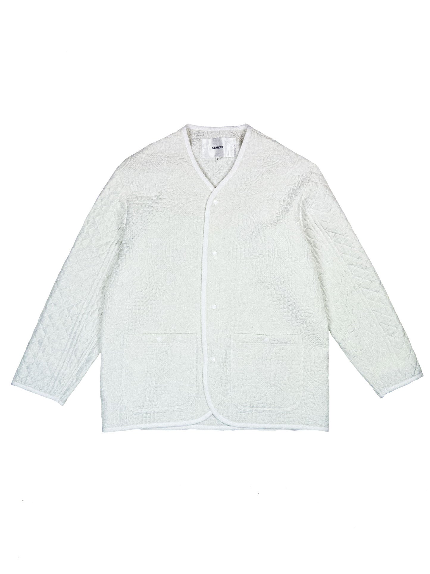Jacket white technical quilt M