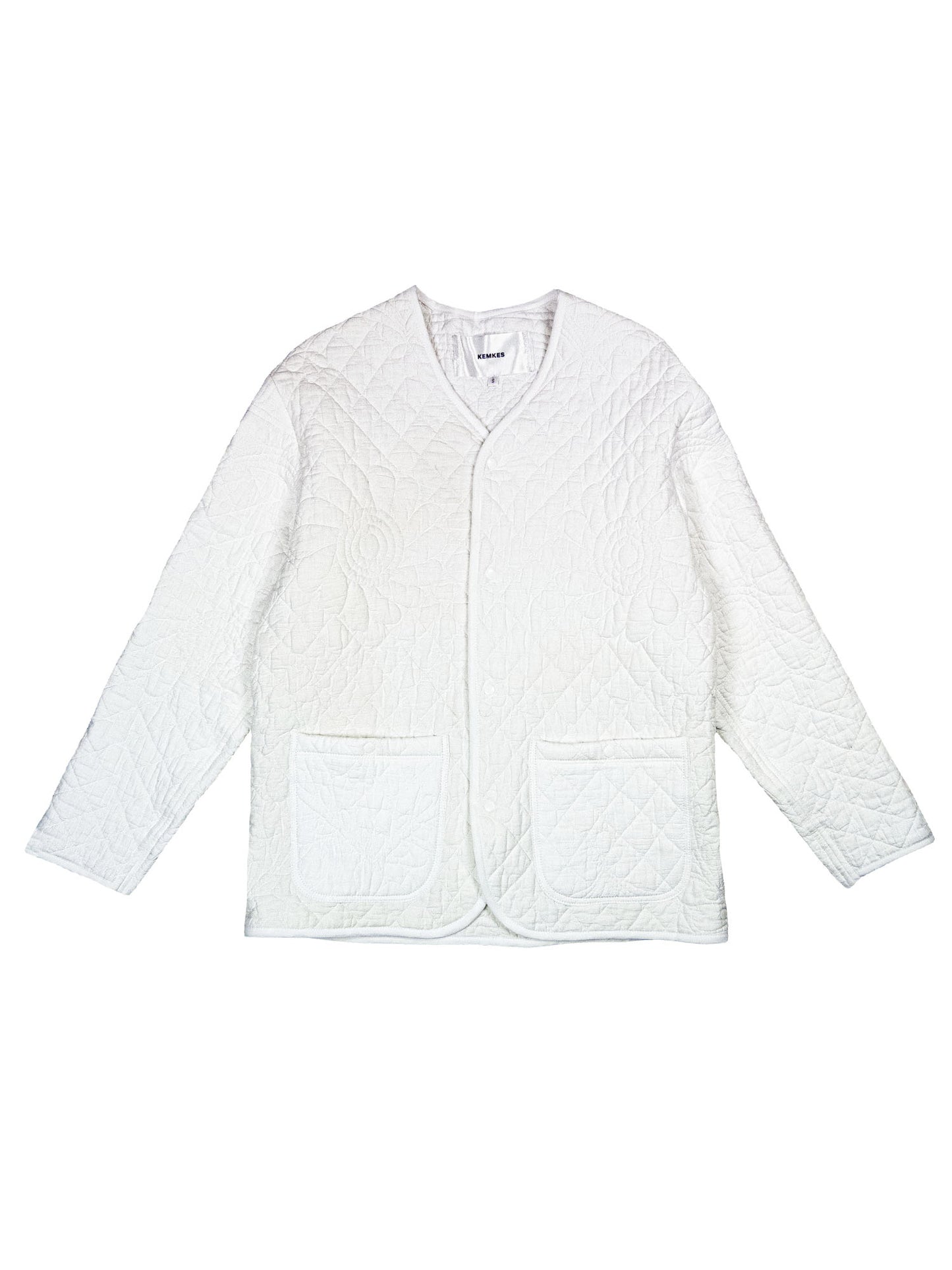 Jacket white quilt S