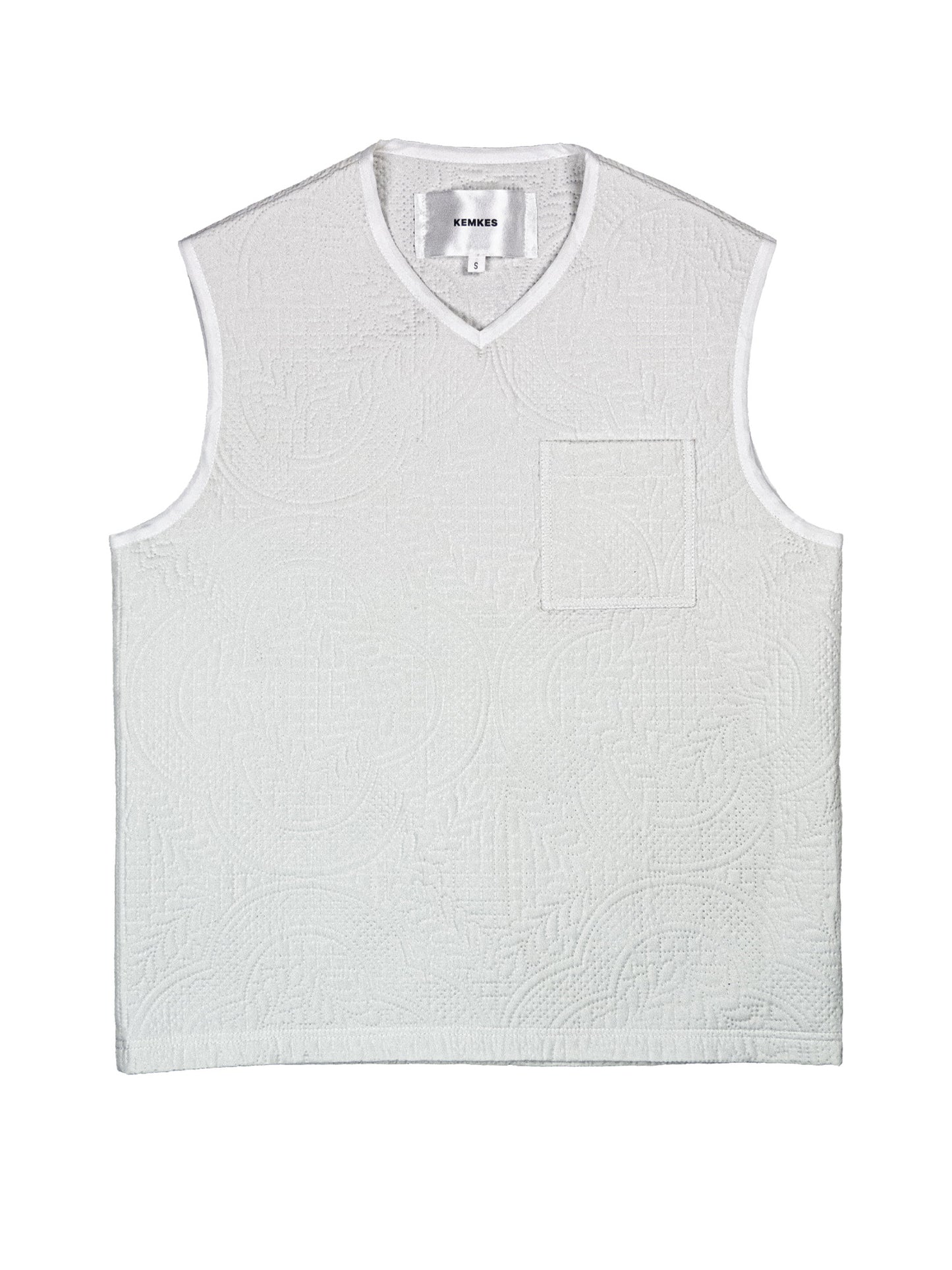 Spencer white quilt technical S
