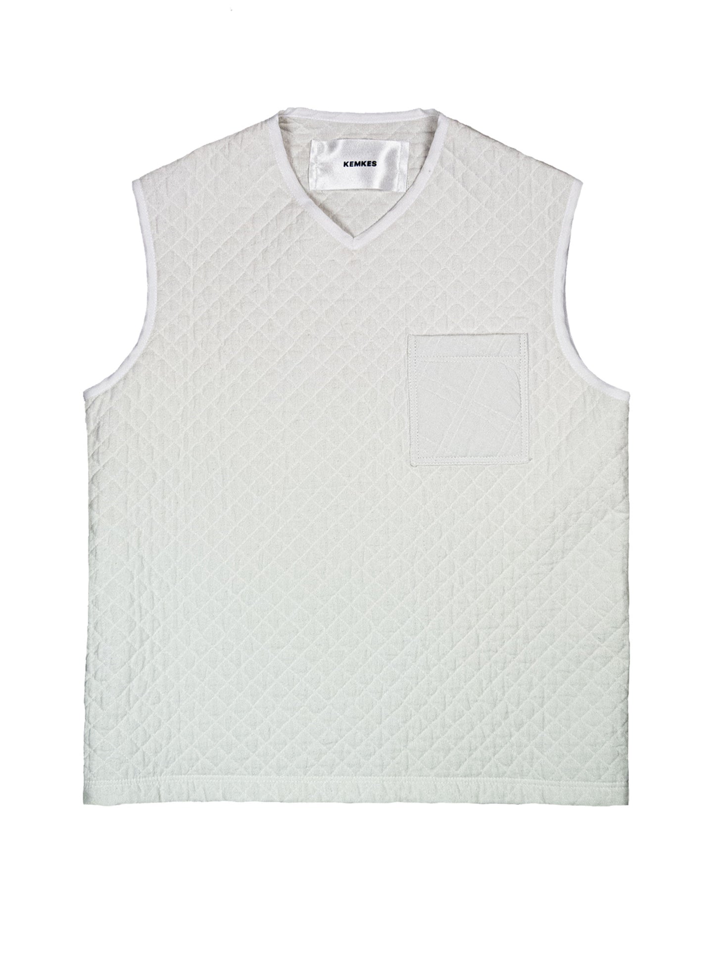 Spencer white quilt diamand S