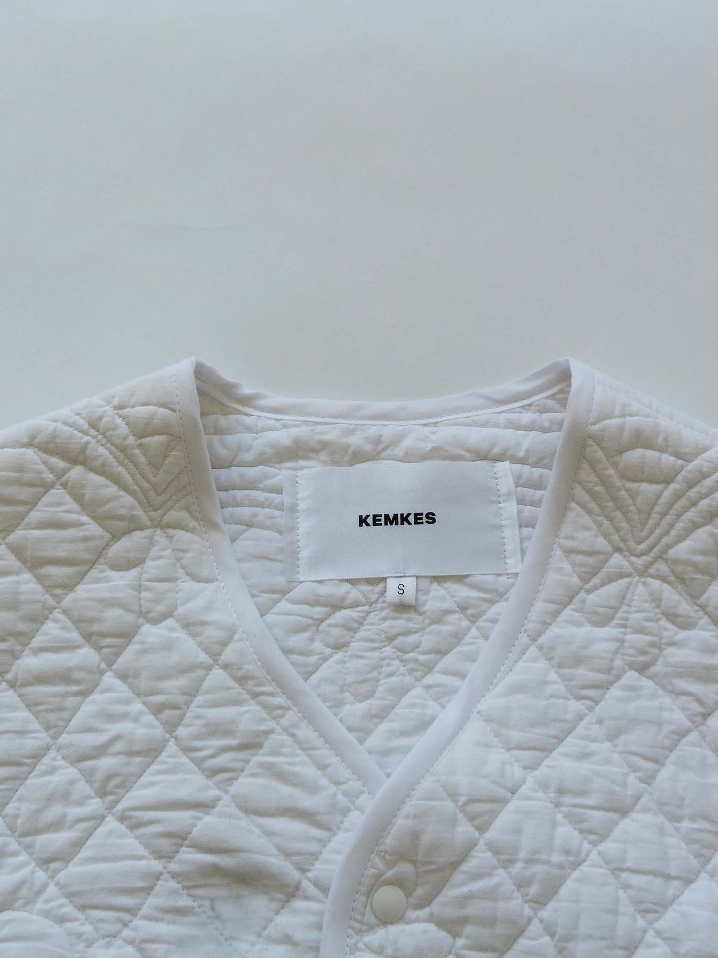 Jacket white quilt S