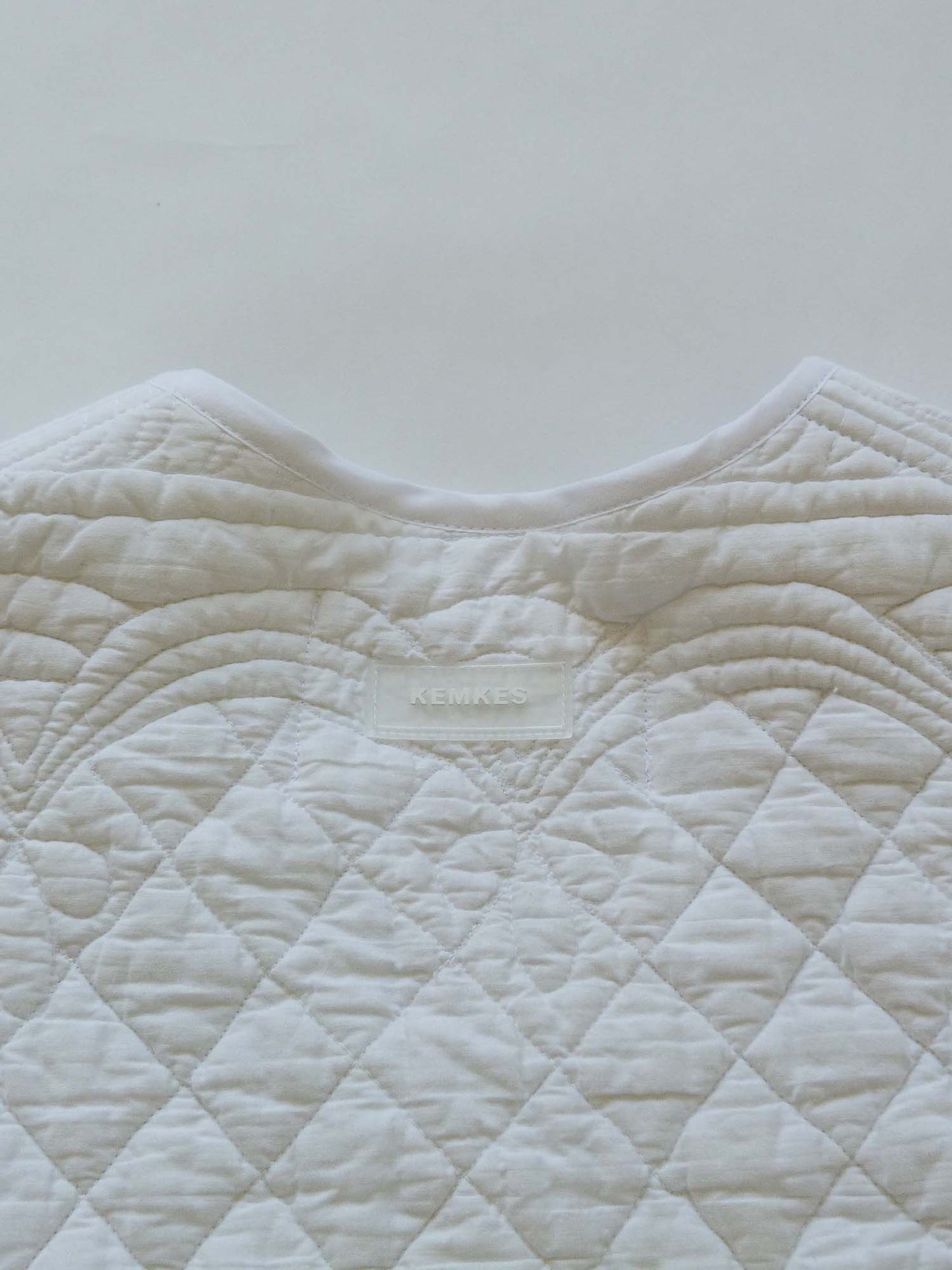 Jacket white quilt S