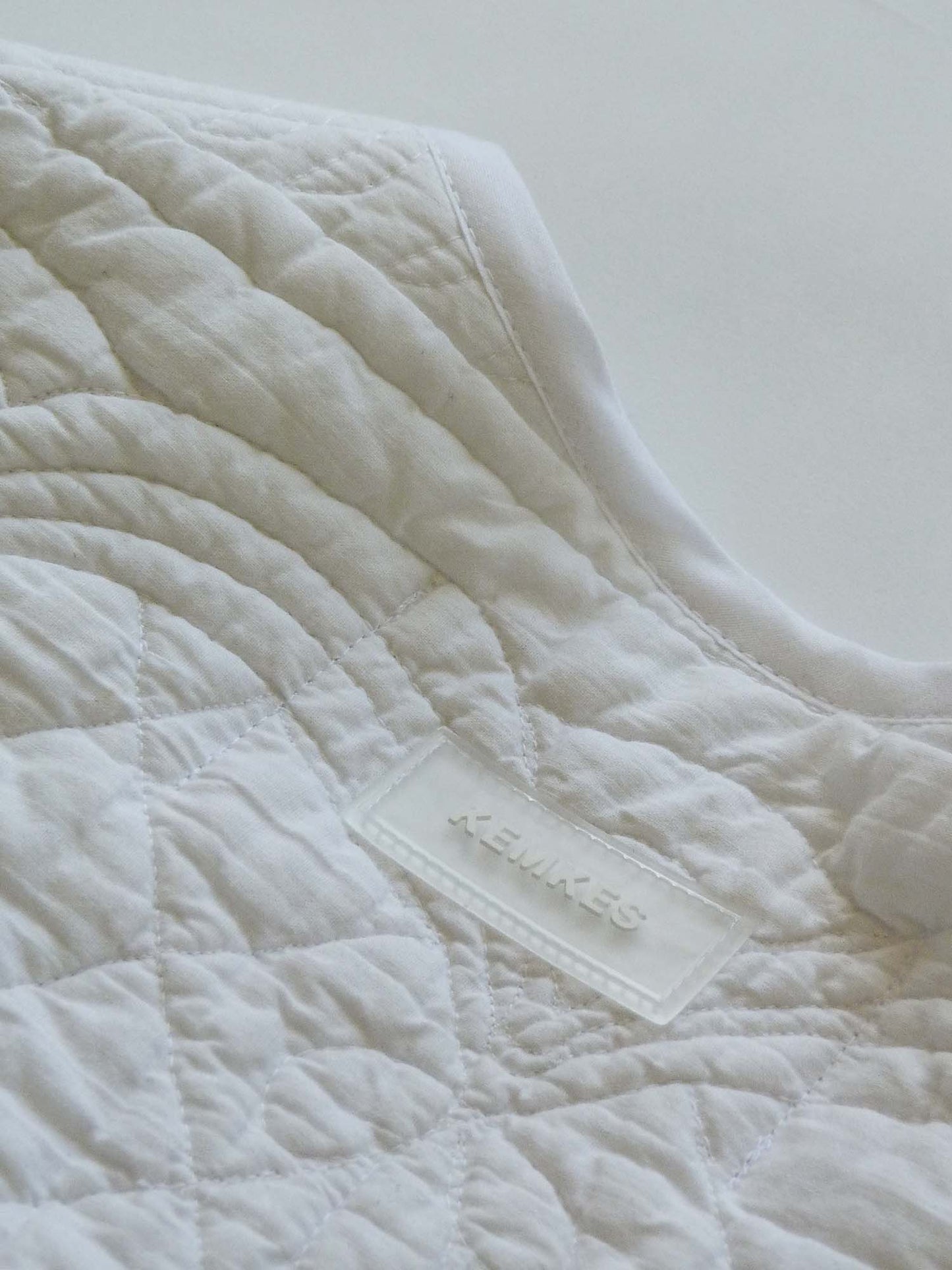 Jacket white quilt S