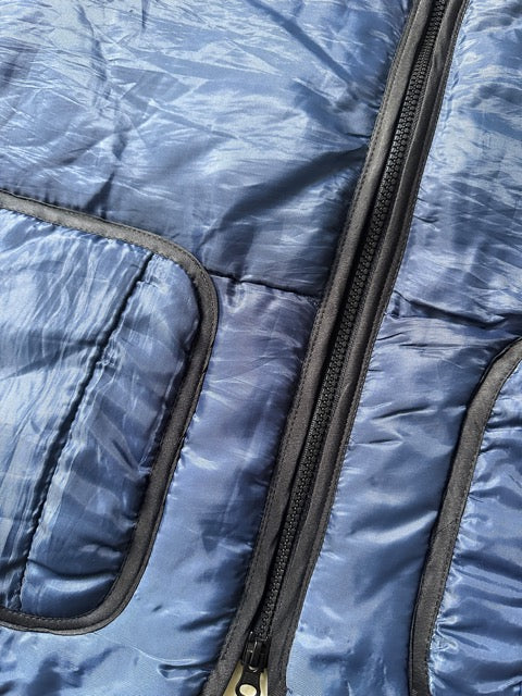 Bodywarmer sleeping bag - blue