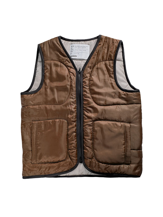 Bodywarmer sleeping bag - brown