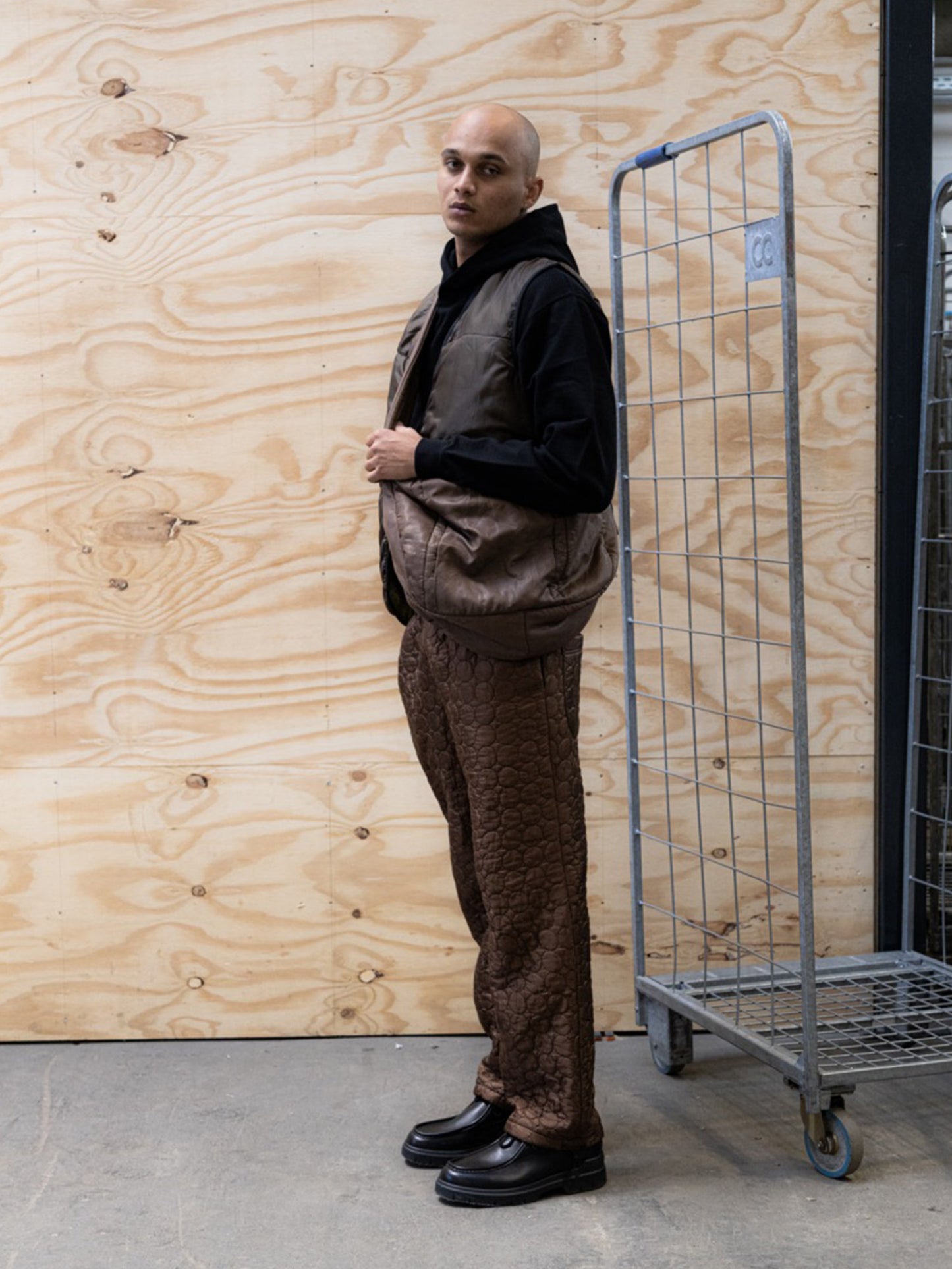 Bodywarmer sleeping bag - brown