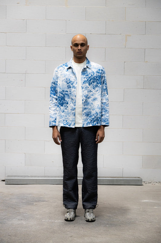 Shirt blue pattern