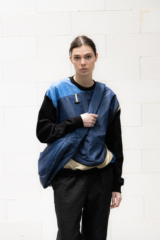 Crewneck tent - black