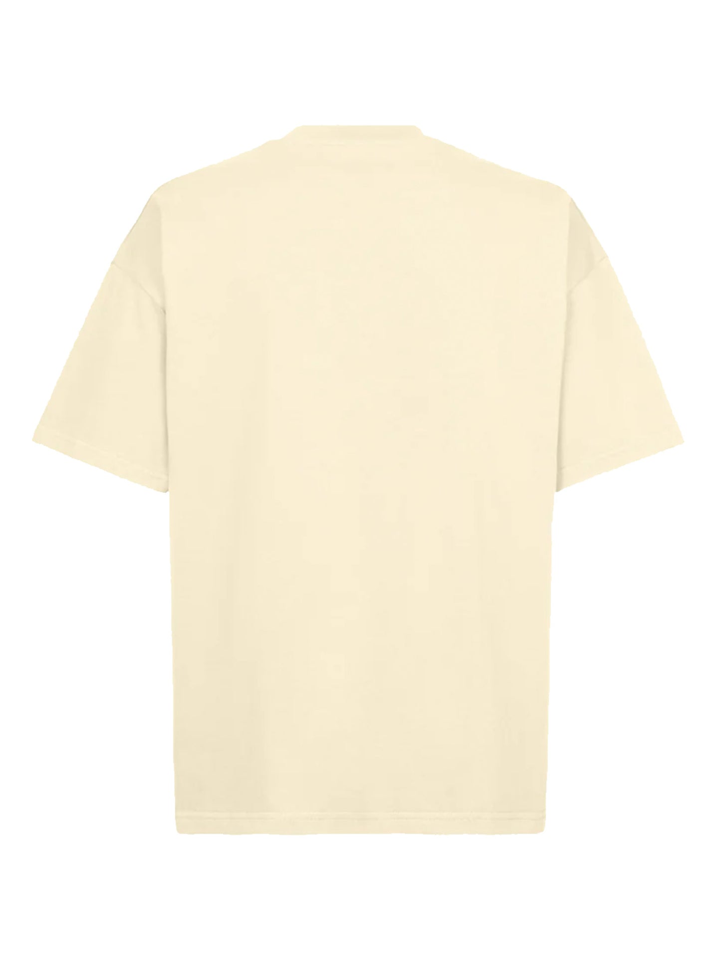 T-shirt tent print - off white