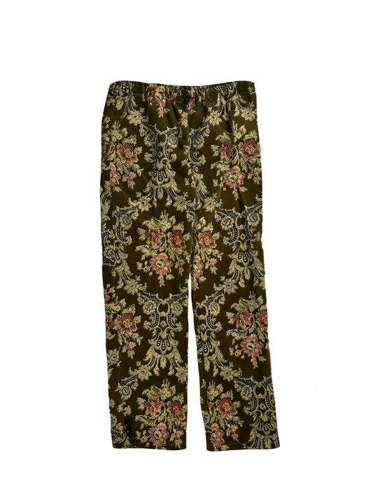 Pants green lux pattern (set)