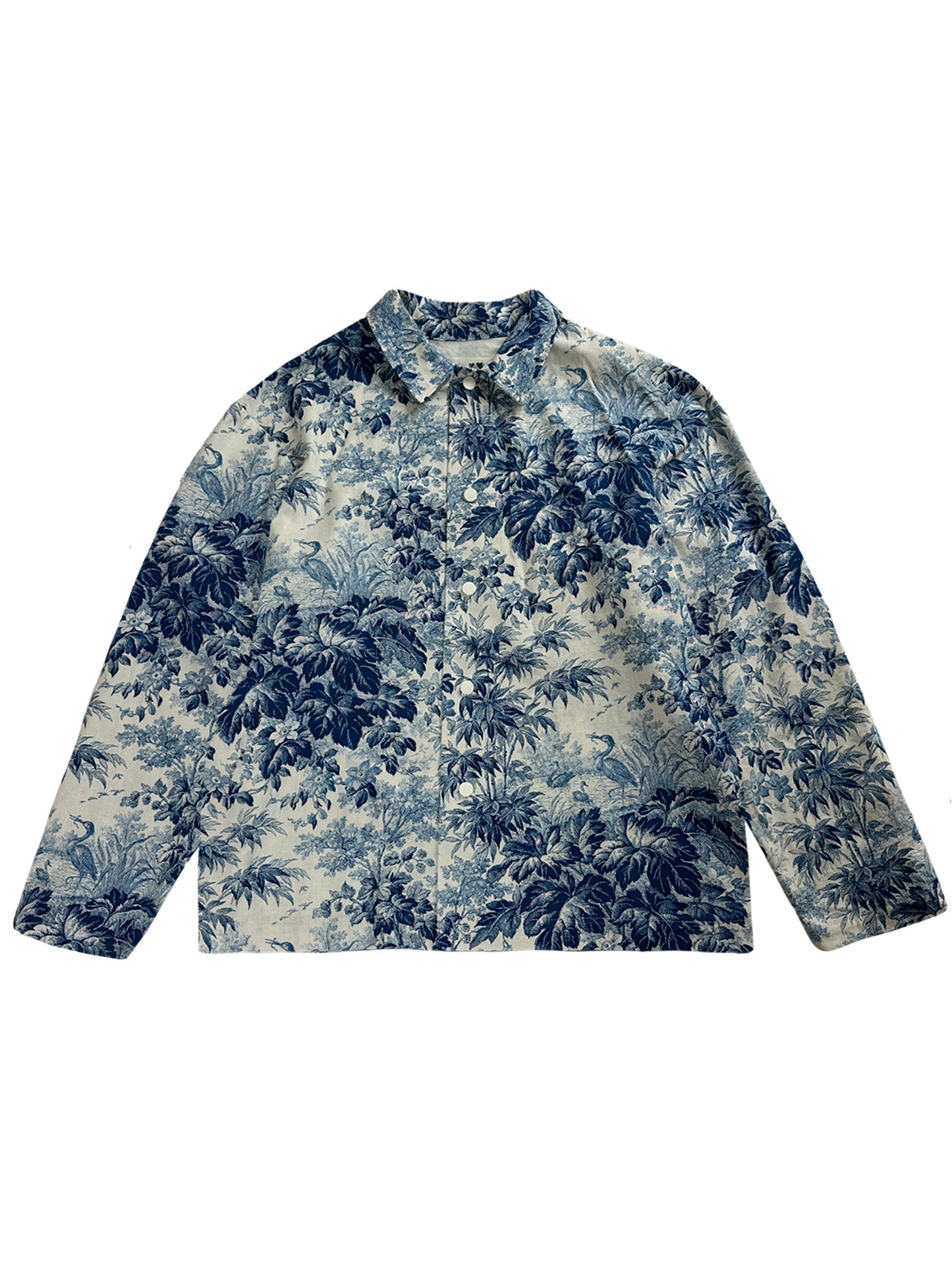 Shirt blue pattern