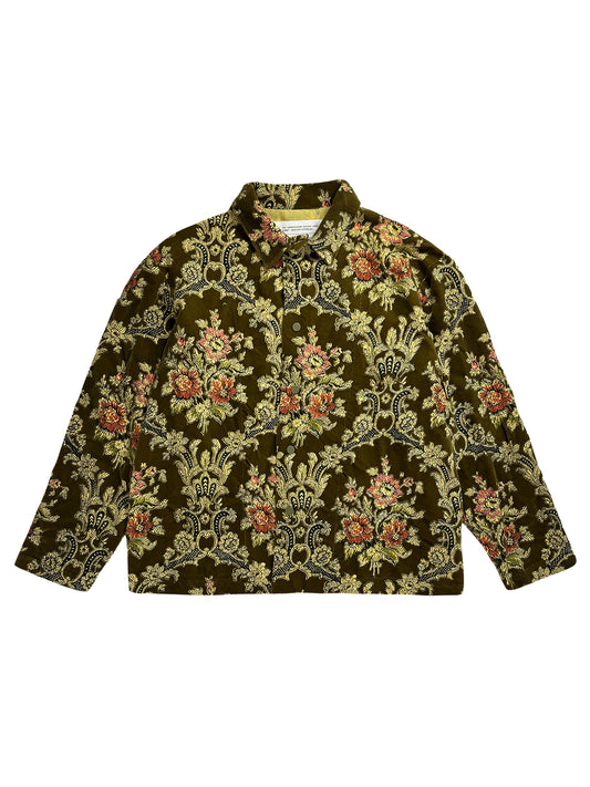 Shirt green lux pattern (set)