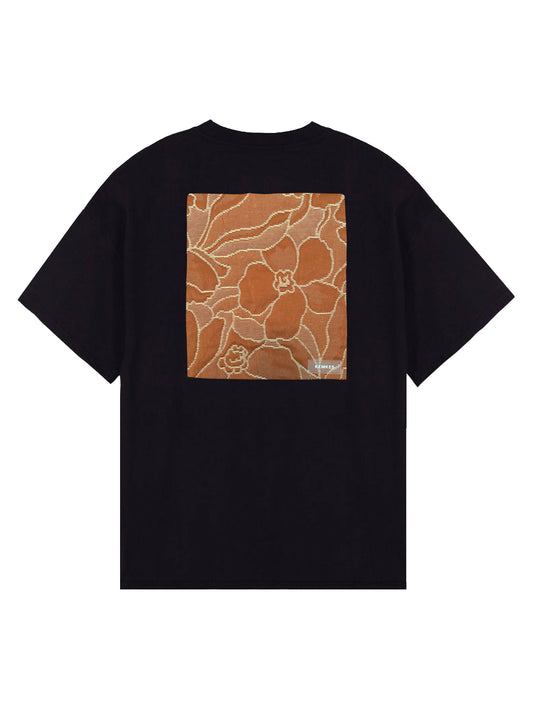 T-shirt artwork jacquard red