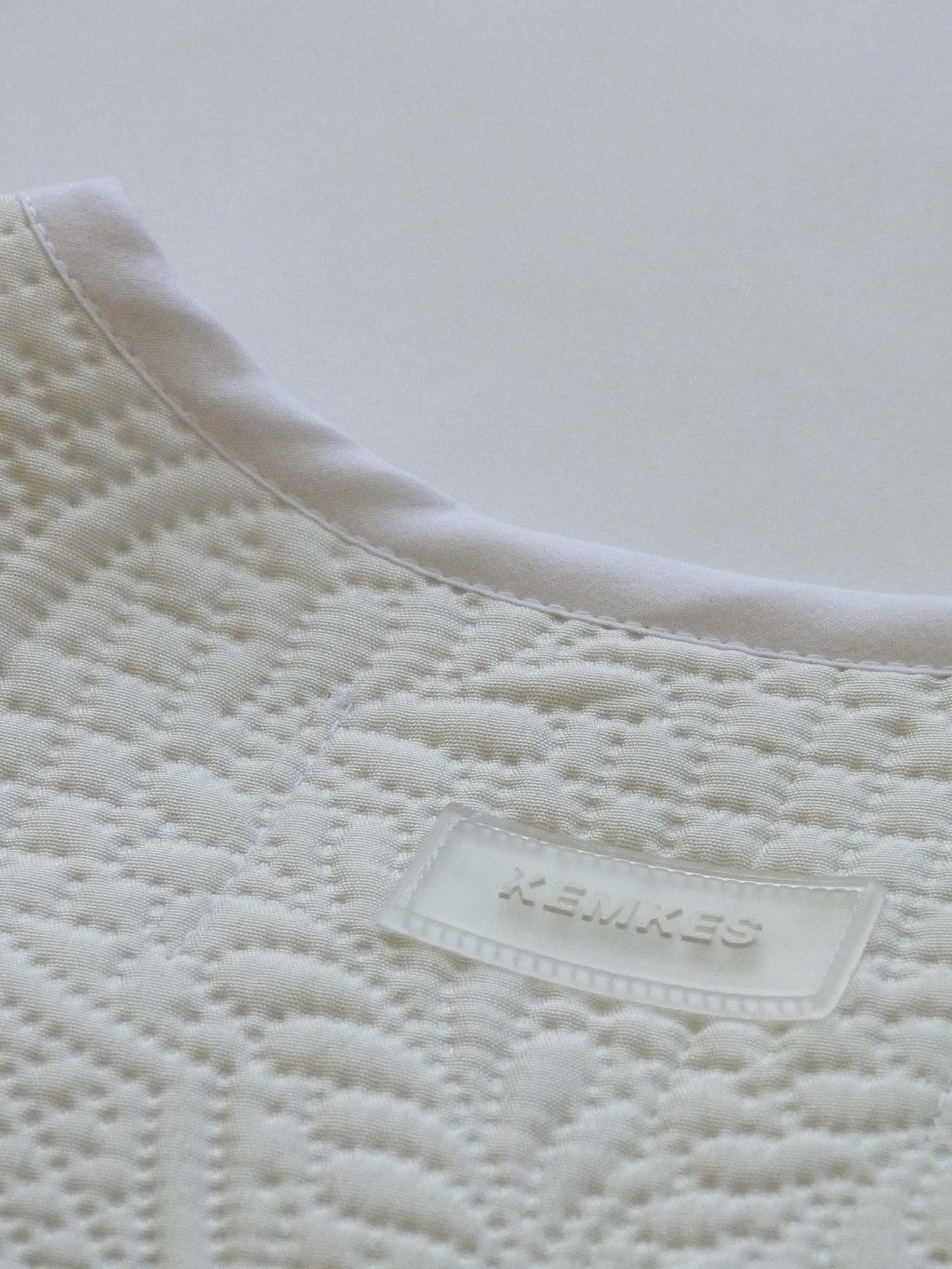 Jacket white technical quilt M
